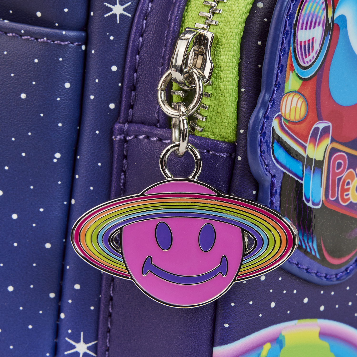 Lisa Frank Loungefly Backpack - Cosmic Alien Ride